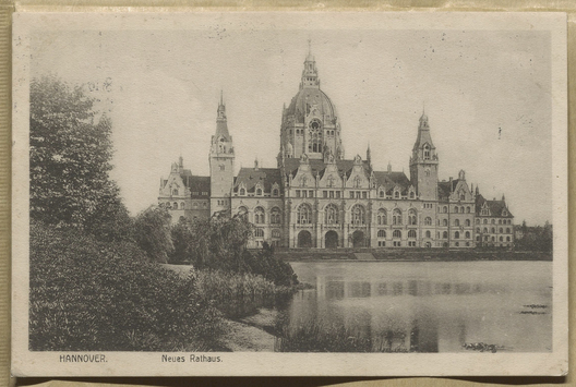 Vorschaubild Hannover: Neues Rathaus. Postkarte Kunst-Verlag Paul Feldheim, Hannover, versendet 1913